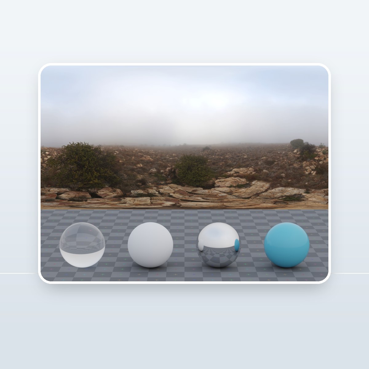 Kloofendal Misty Morning HDRI preview