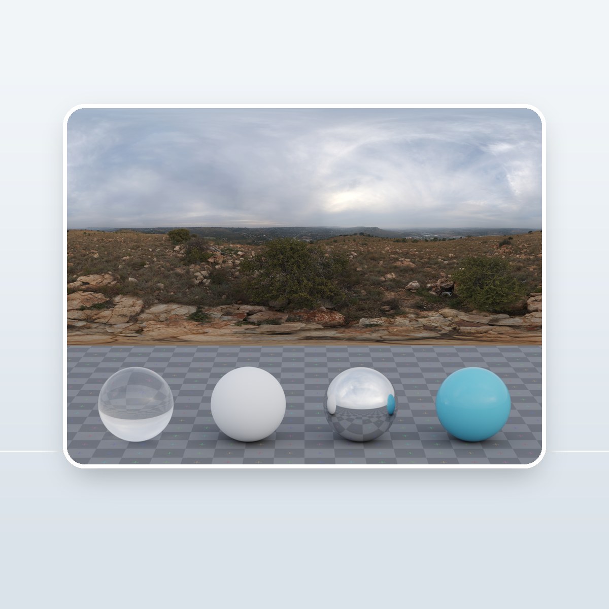 Kloofendal Overcast HDRI preview