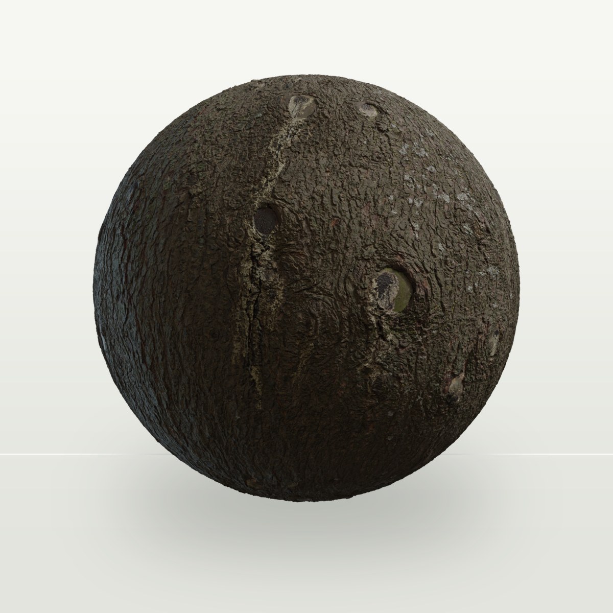 Knotted Pine Bark Texture preview