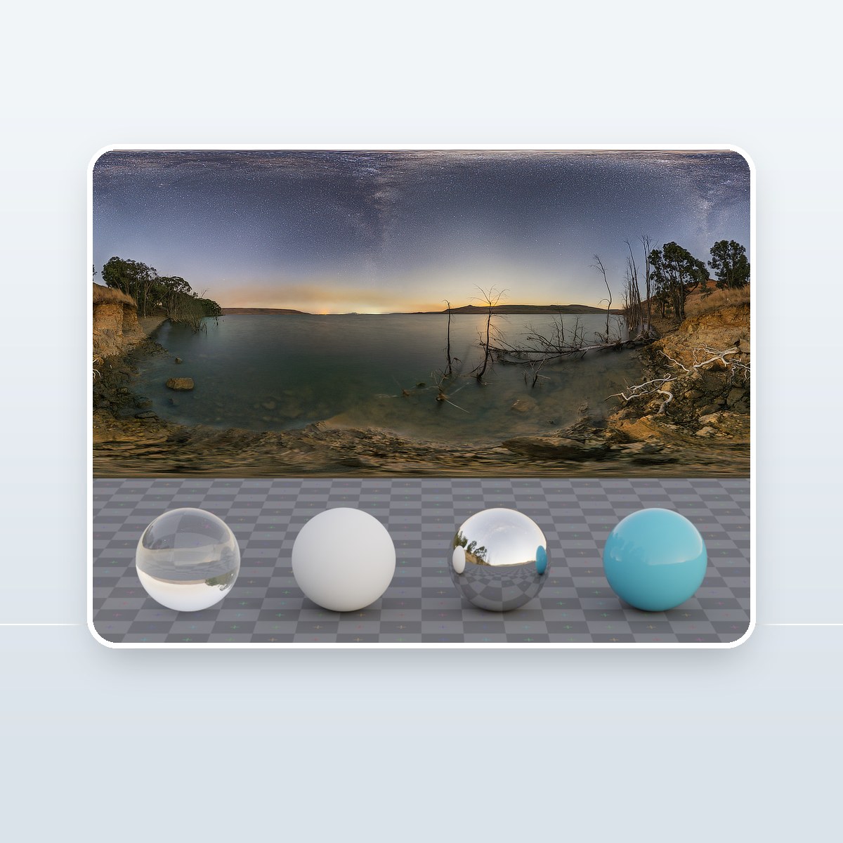 Lakeside Night HDRI preview