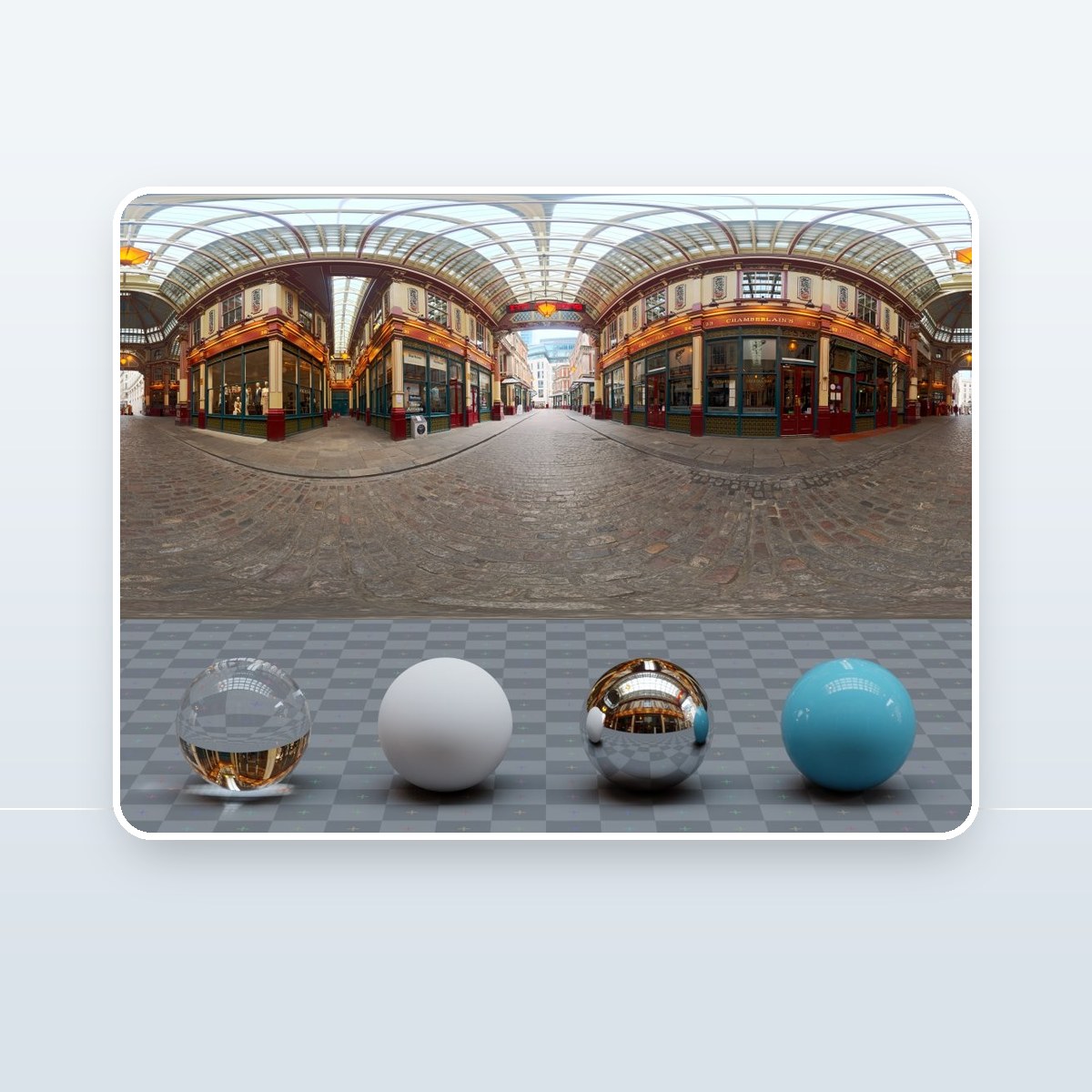Leadenhall Market HDRI preview
