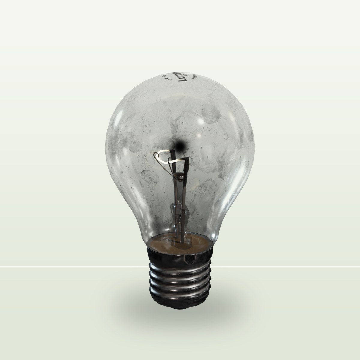 Lightbulb 01 3D Model preview