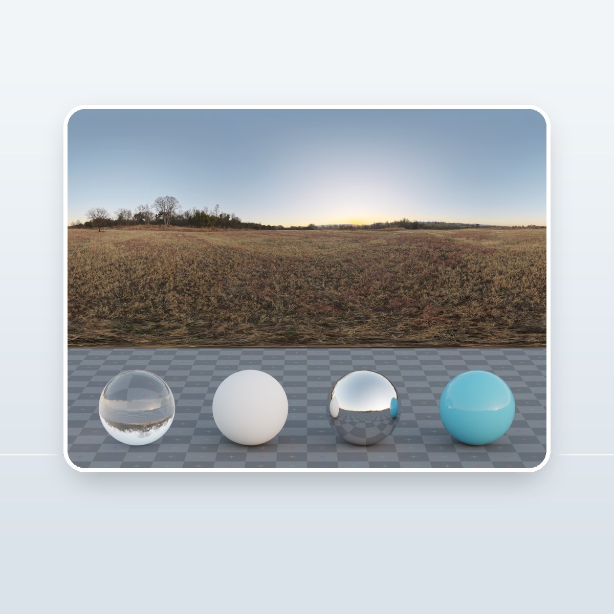 Magalies Field Sunset HDRI preview
