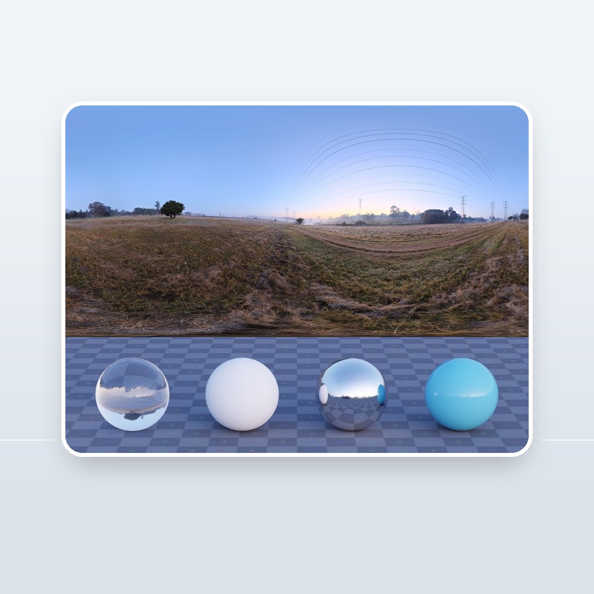 Misty Dawn HDRI preview