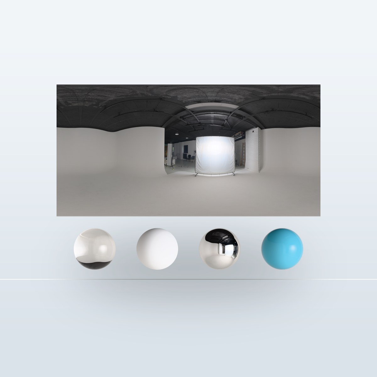 Monochrome Studio 03 HDRI preview