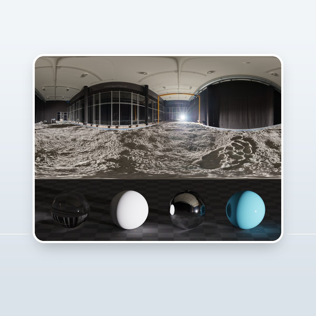 Moon Lab HDRI preview
