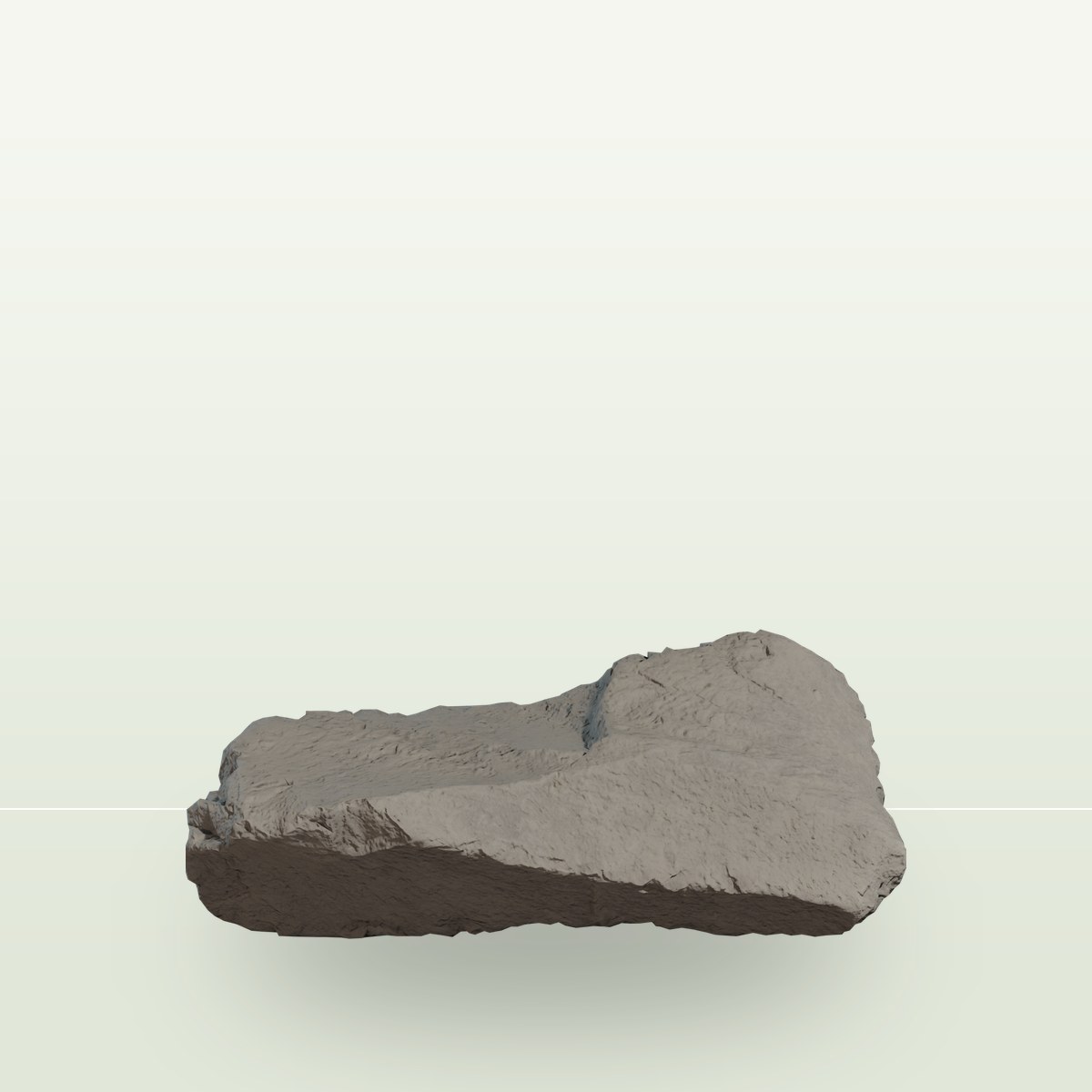 Moon Rock 01 3D Model preview
