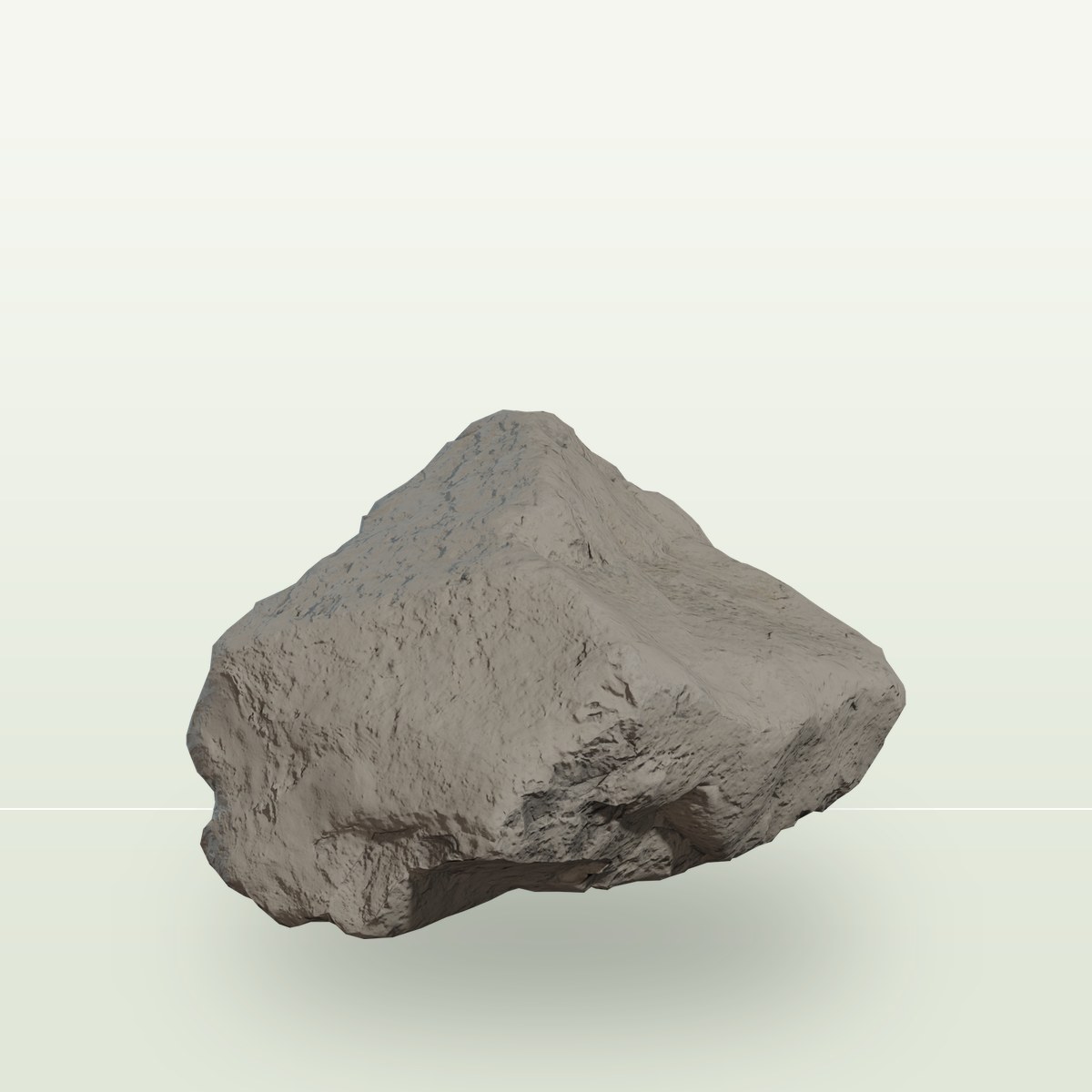 Moon Rock 03 3D Model preview