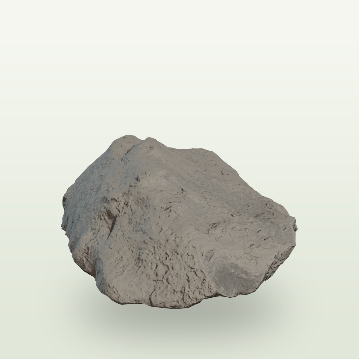 Moon Rock 04 3D Model preview