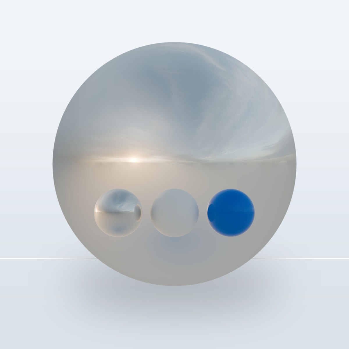 Morning Sky HDRI 005 B preview