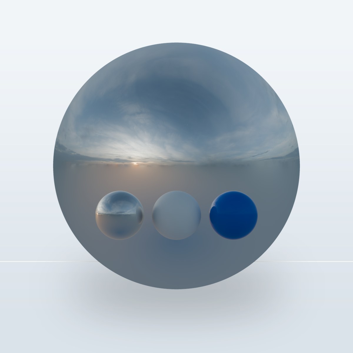 Morning Sky HDRI 010 B preview