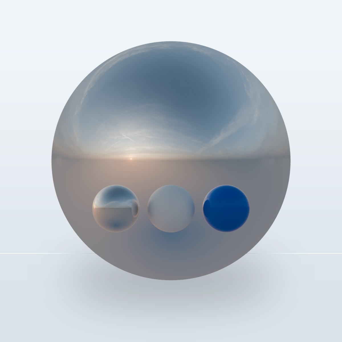 Morning Sky HDRI 013 B preview