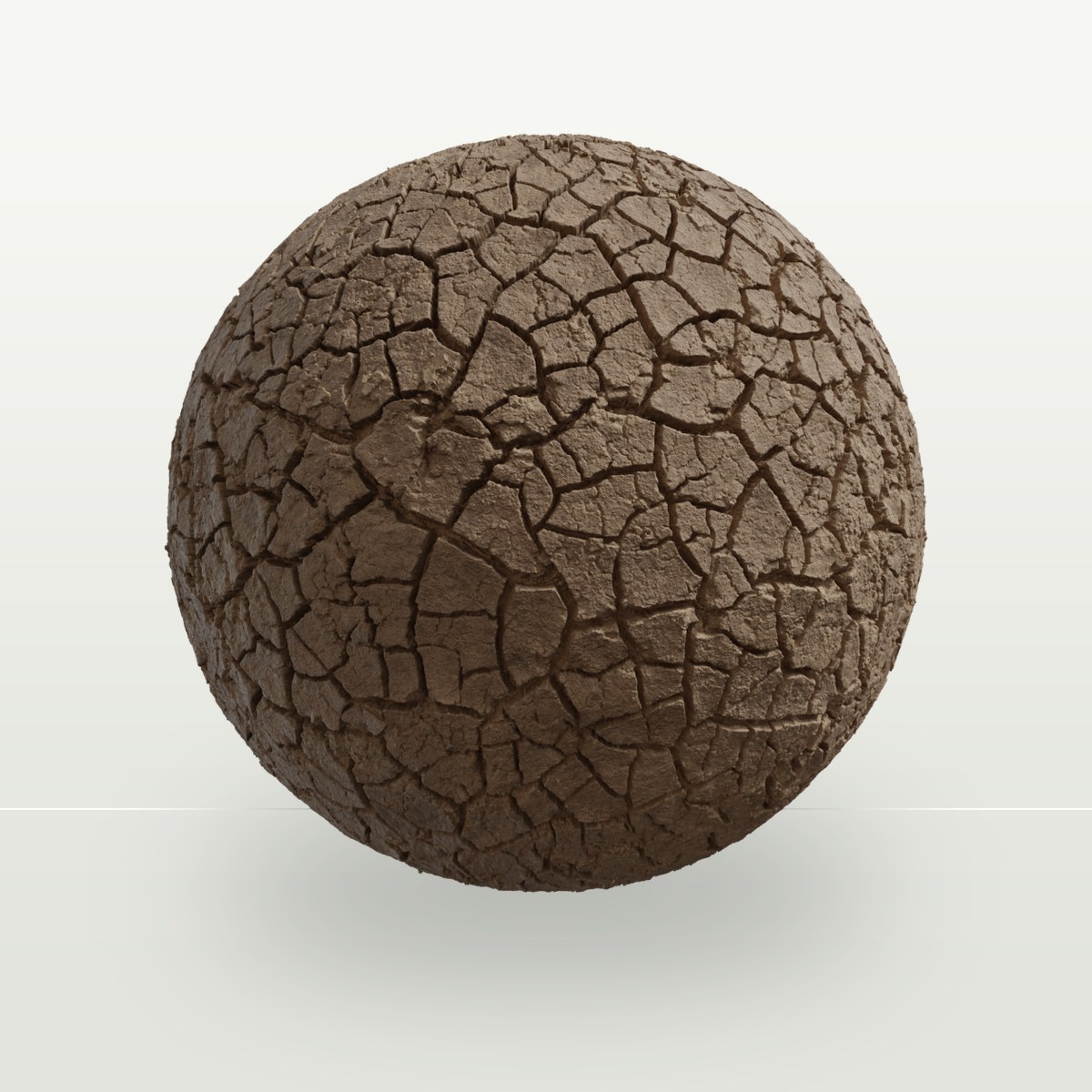 Mud Cracked Dry Riverbed 002 Texture preview