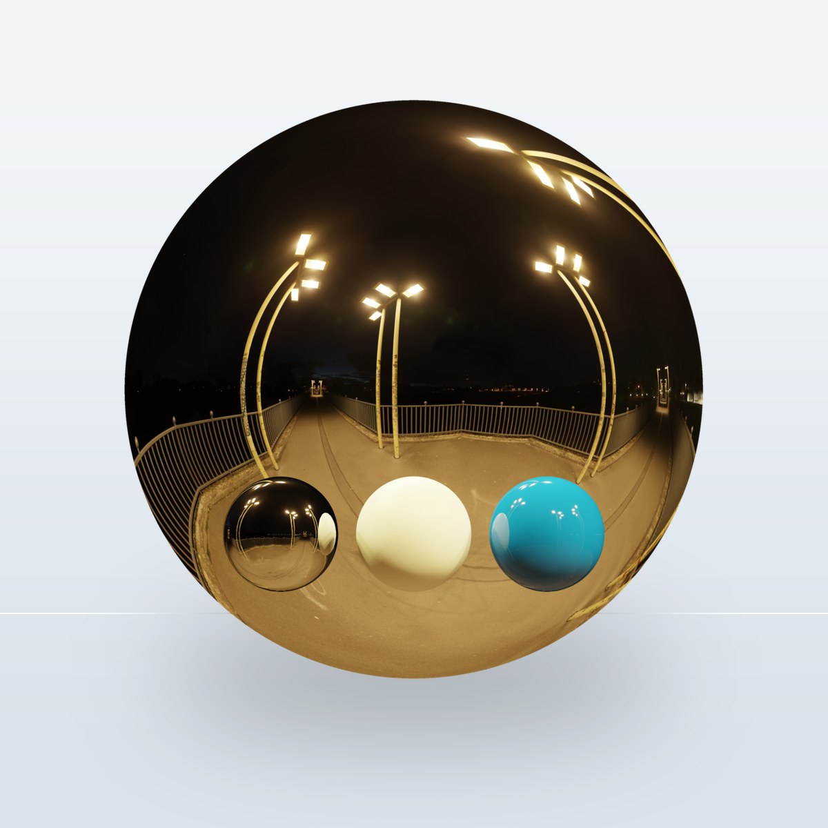 Night Environment HDRI 001 preview
