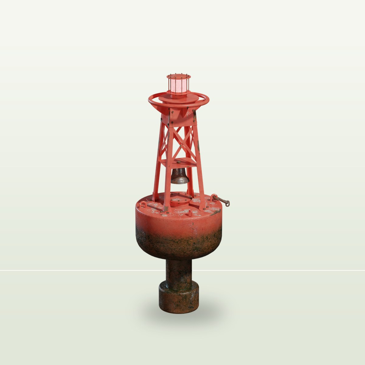 Ocean Buoy 3D Model preview