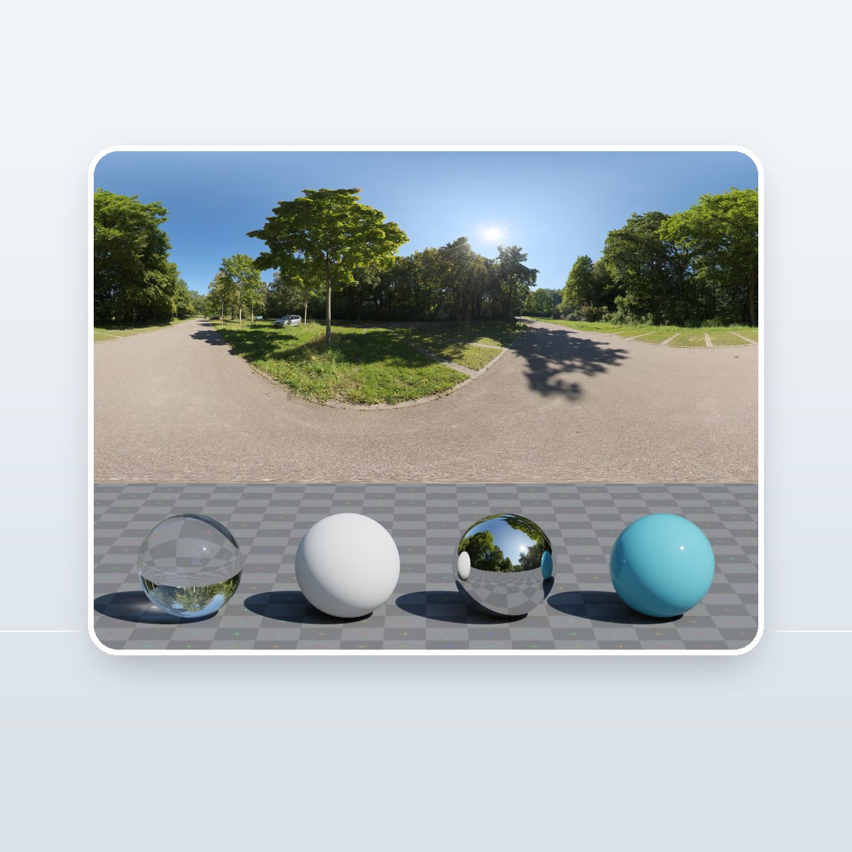 Park Parking HDRI preview