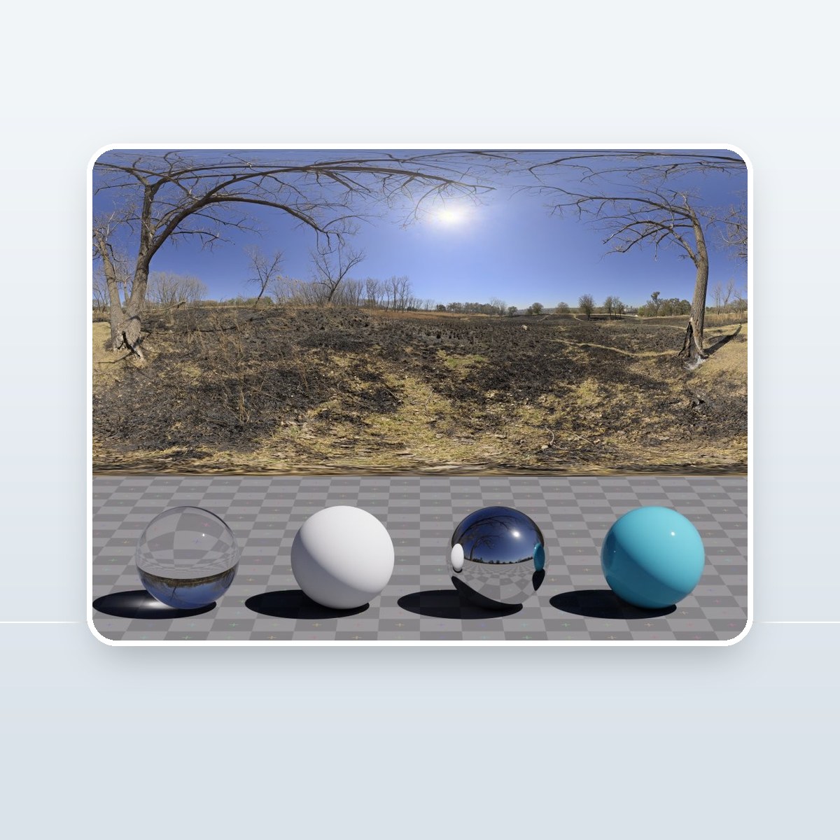 Partial Eclipse HDRI preview