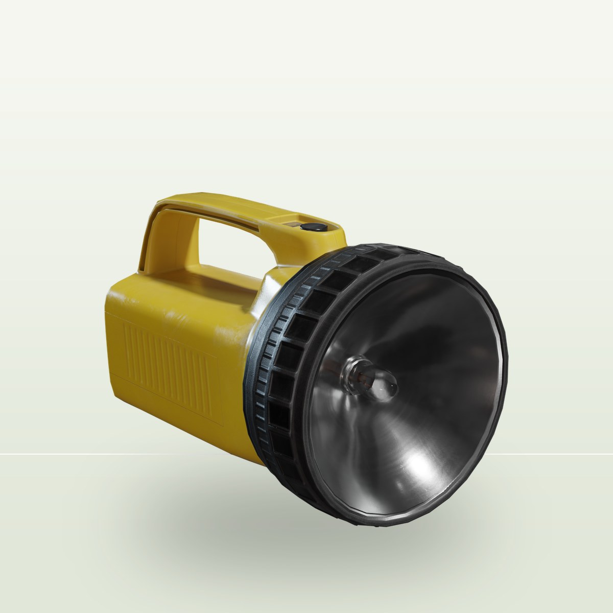 Pastic Torch 6v 3D Model preview