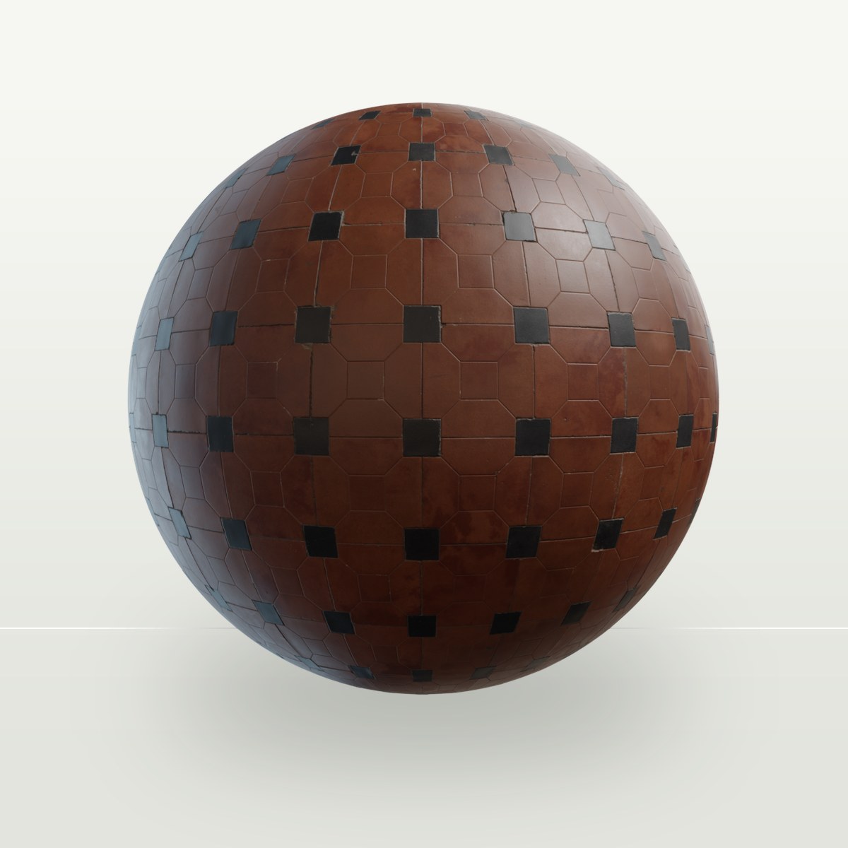 Patterned Terracotta Tiling Texture preview