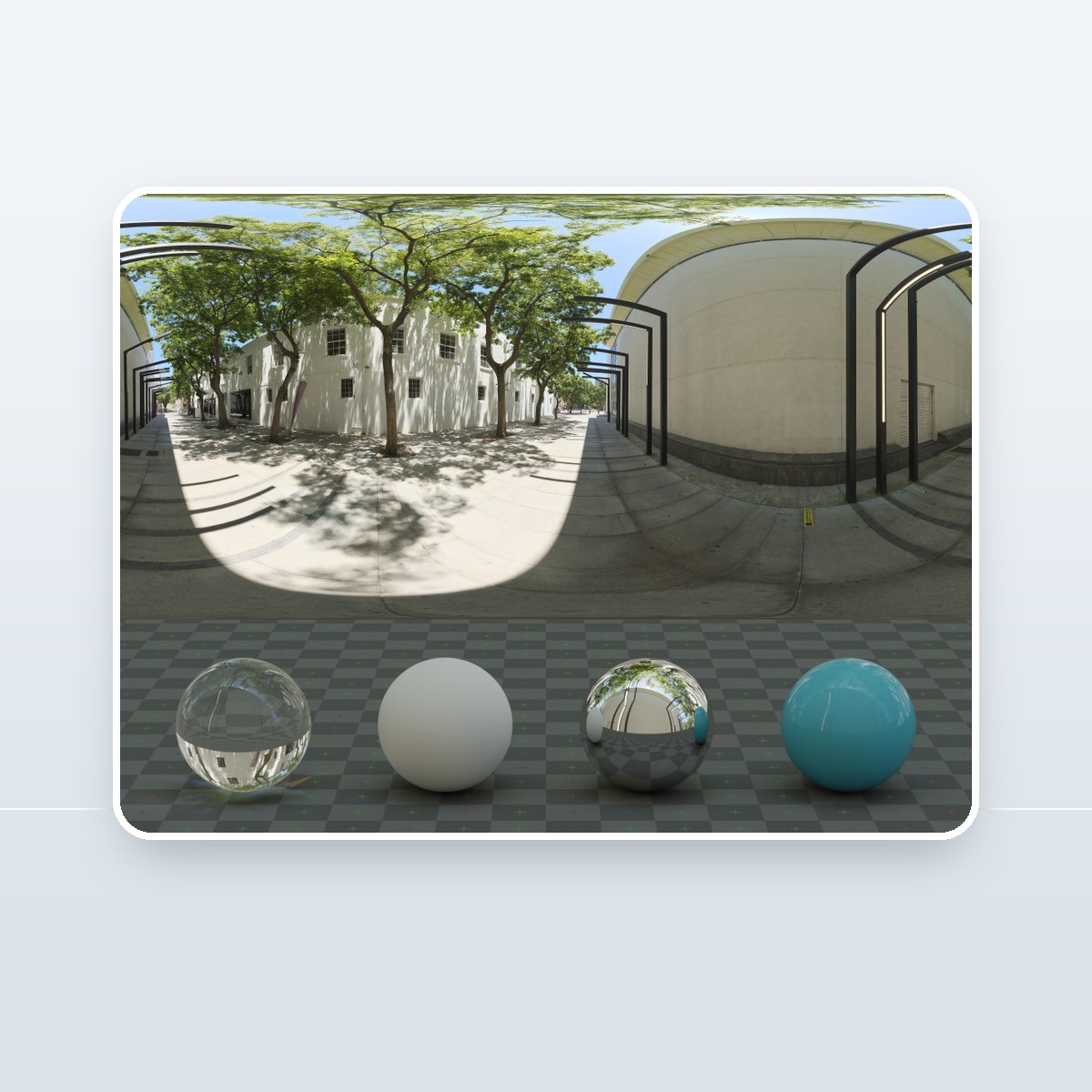 Pergola Walkway HDRI preview