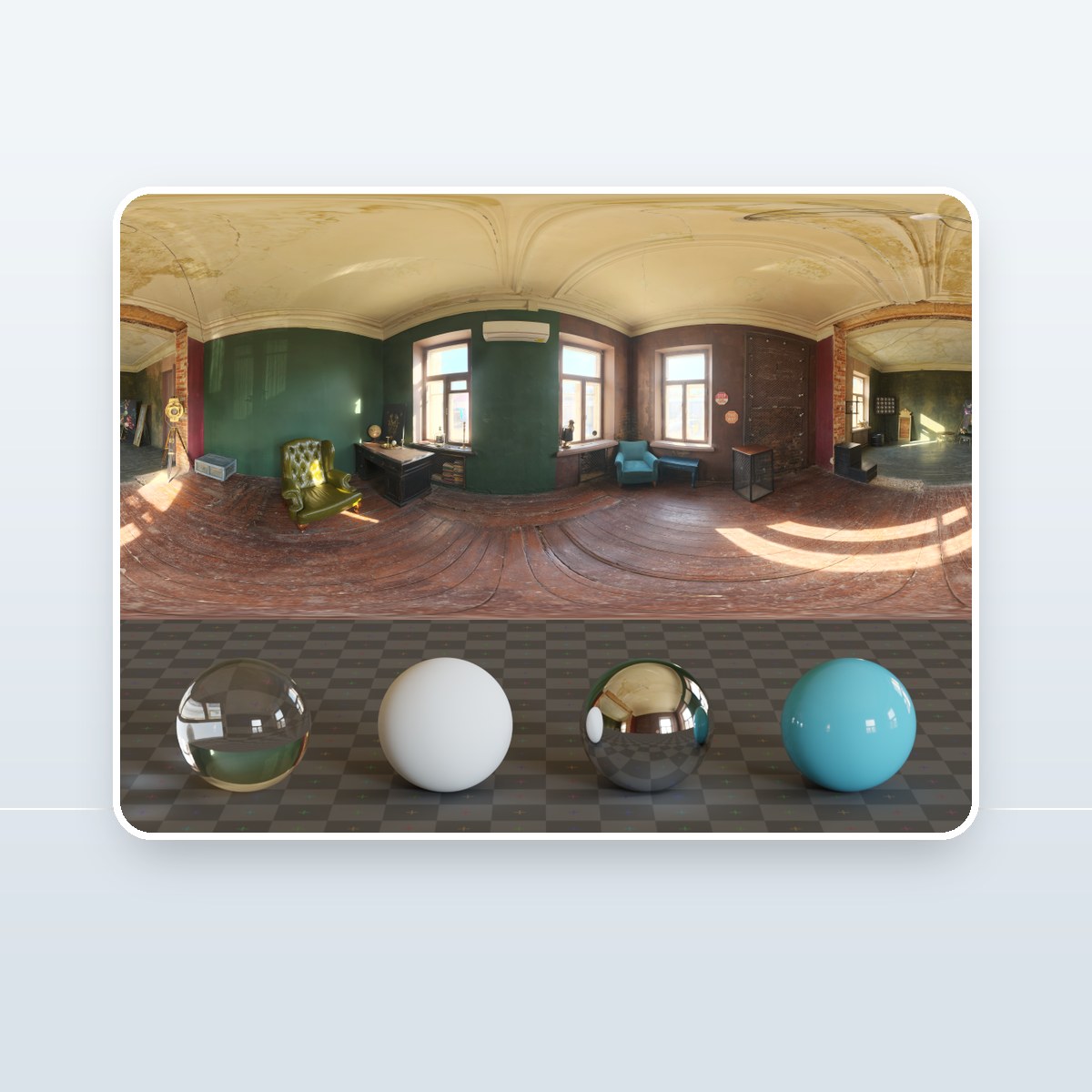Photo Studio Loft Hall HDRI preview