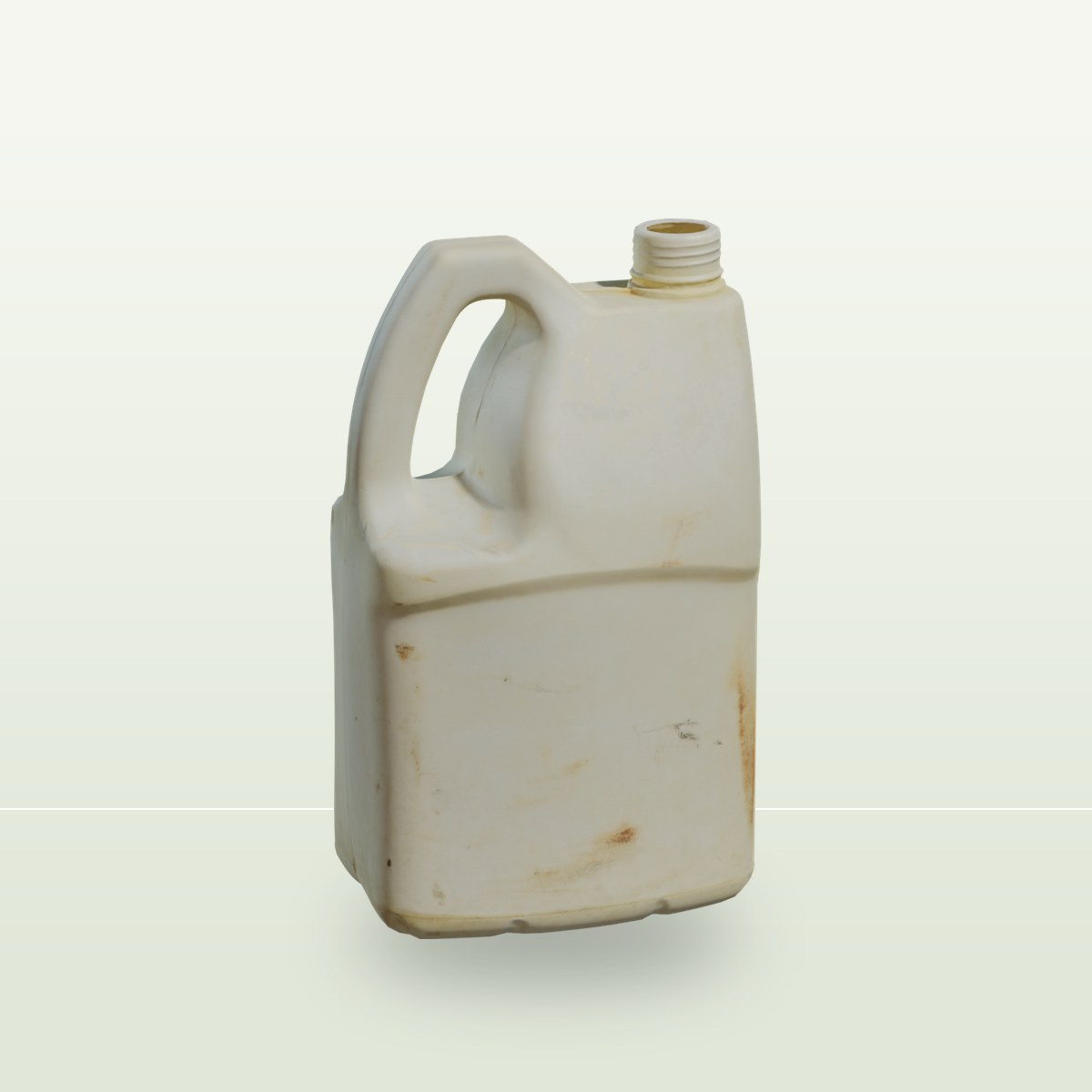 Plastic Bottle Gallon 3D Model preview