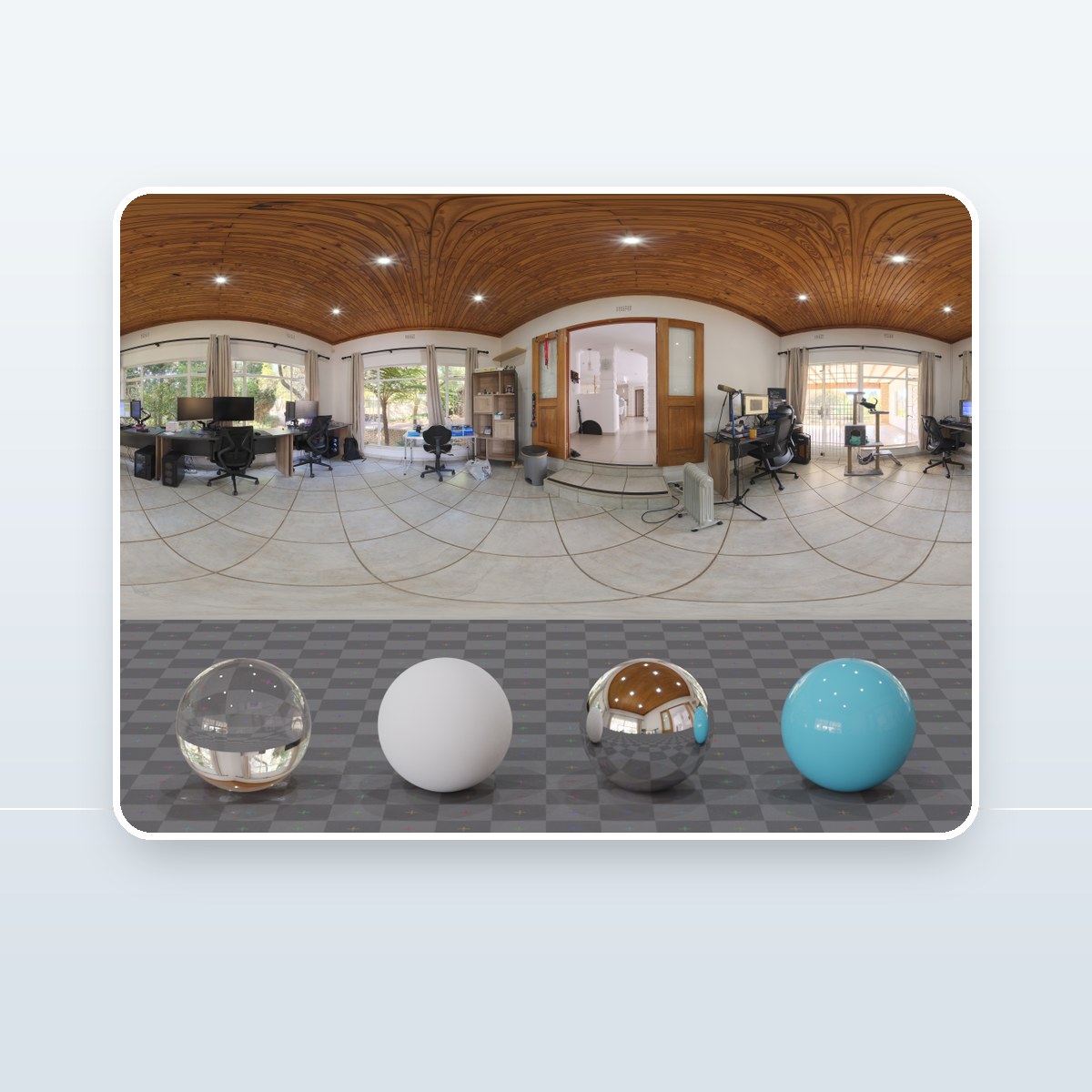 Poly Haven Studio HDRI preview