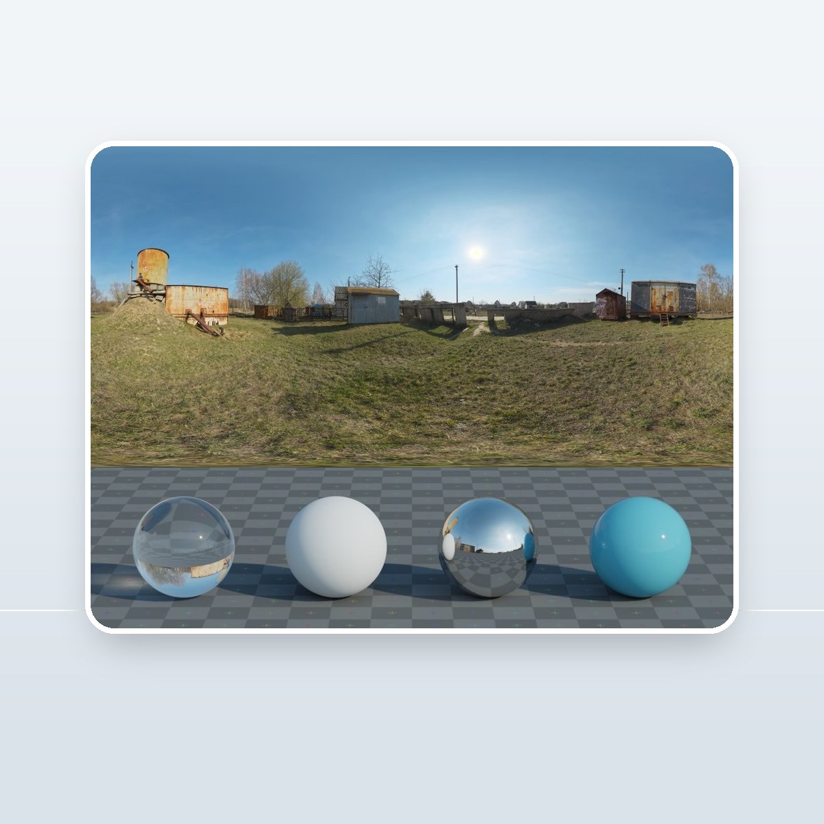 Pump Station HDRI preview