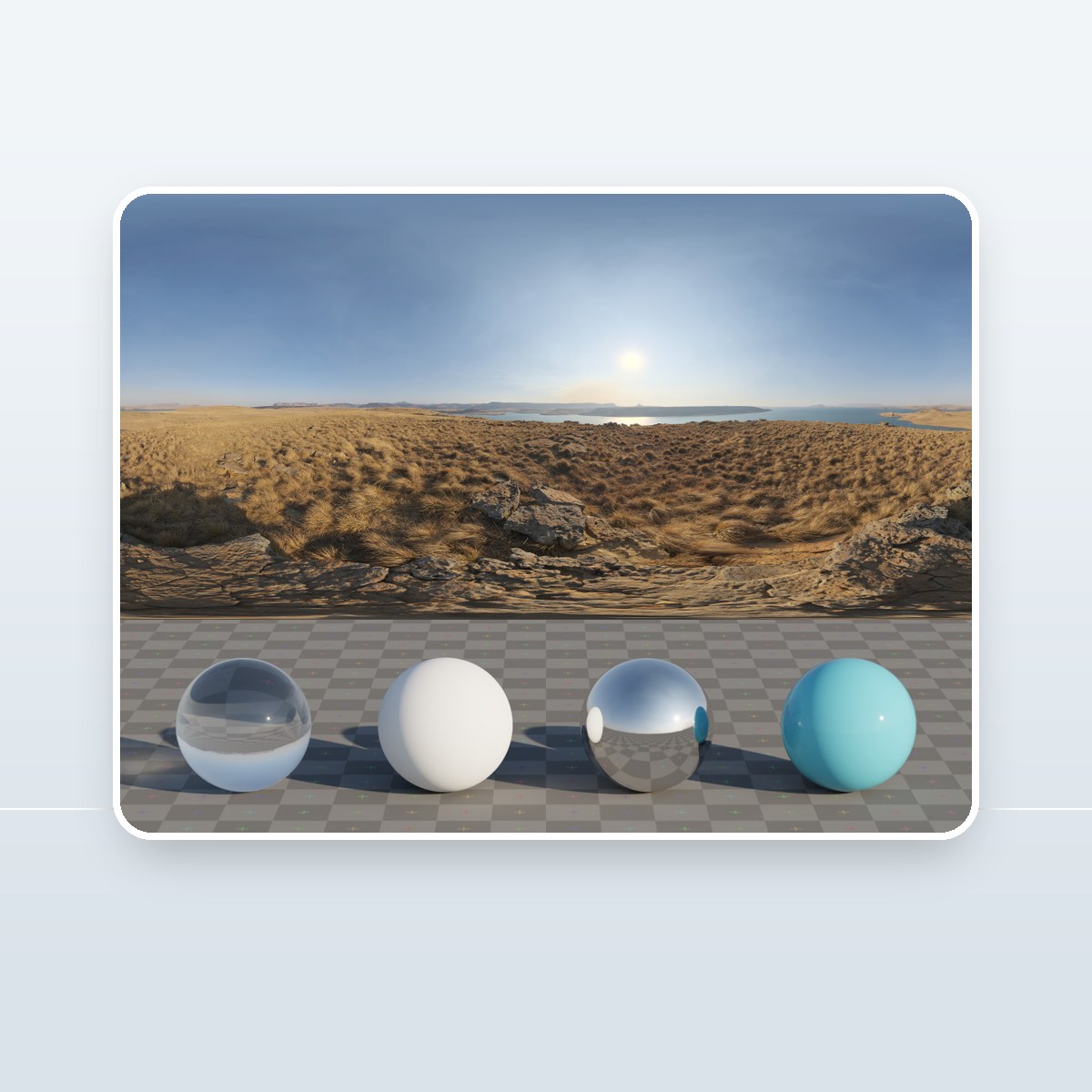 Qwantani Late Afternoon HDRI preview