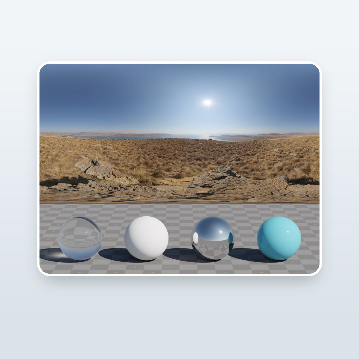 Qwantani Mid Morning HDRI preview