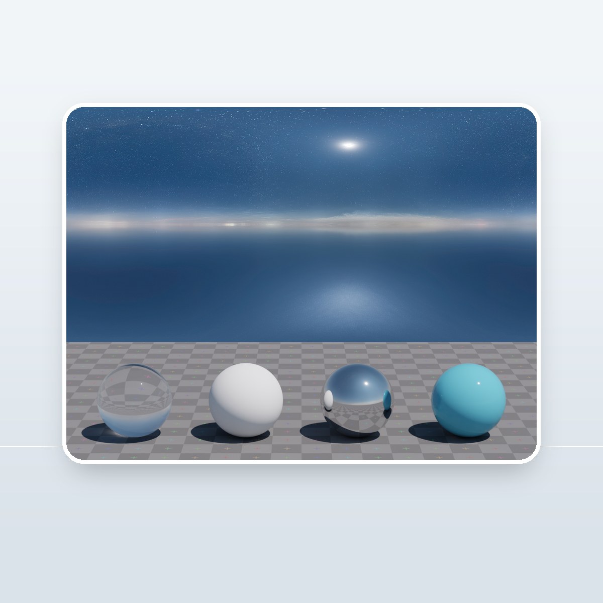 Qwantani Moon Noon (Pure Sky) HDRI preview