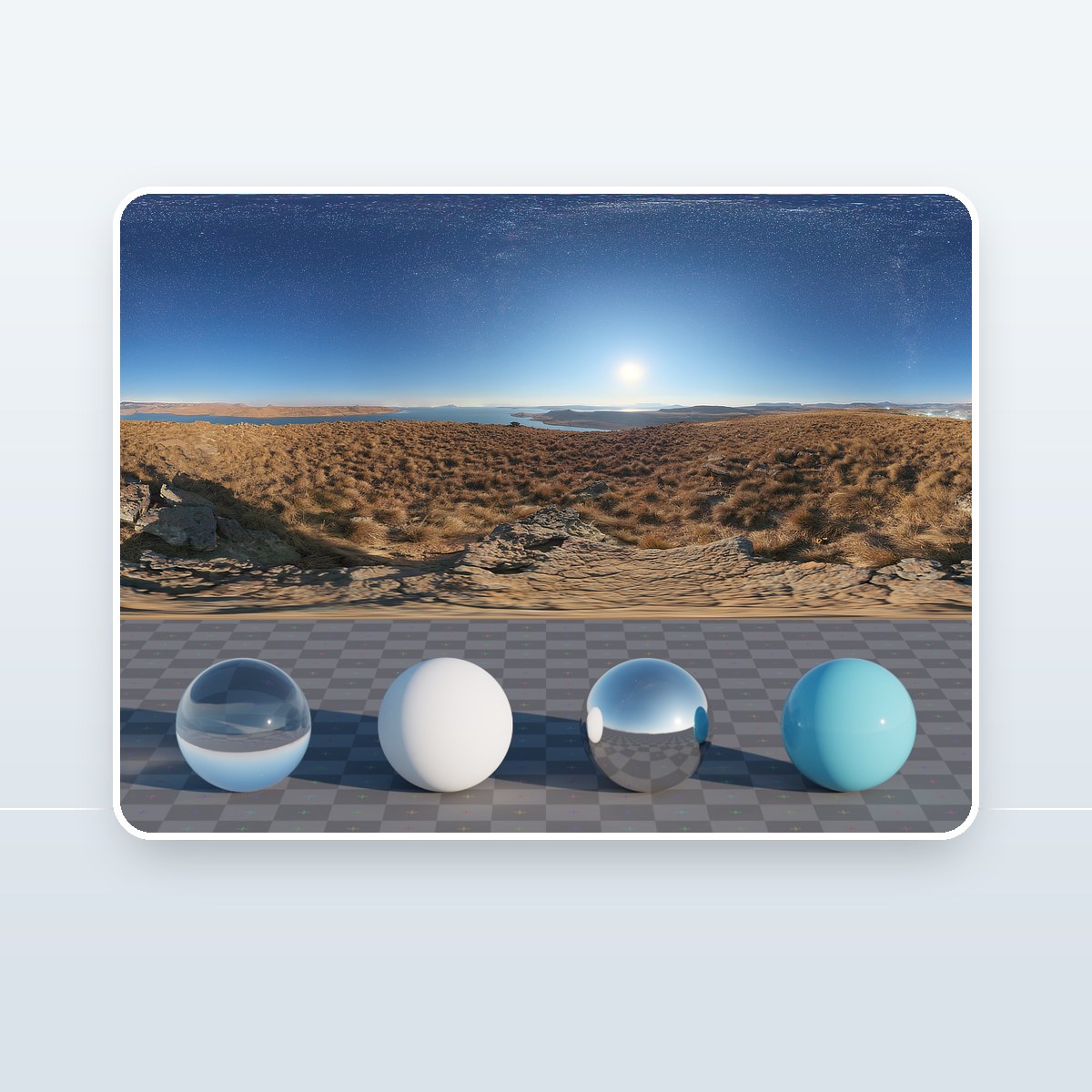 Qwantani Moonrise HDRI preview