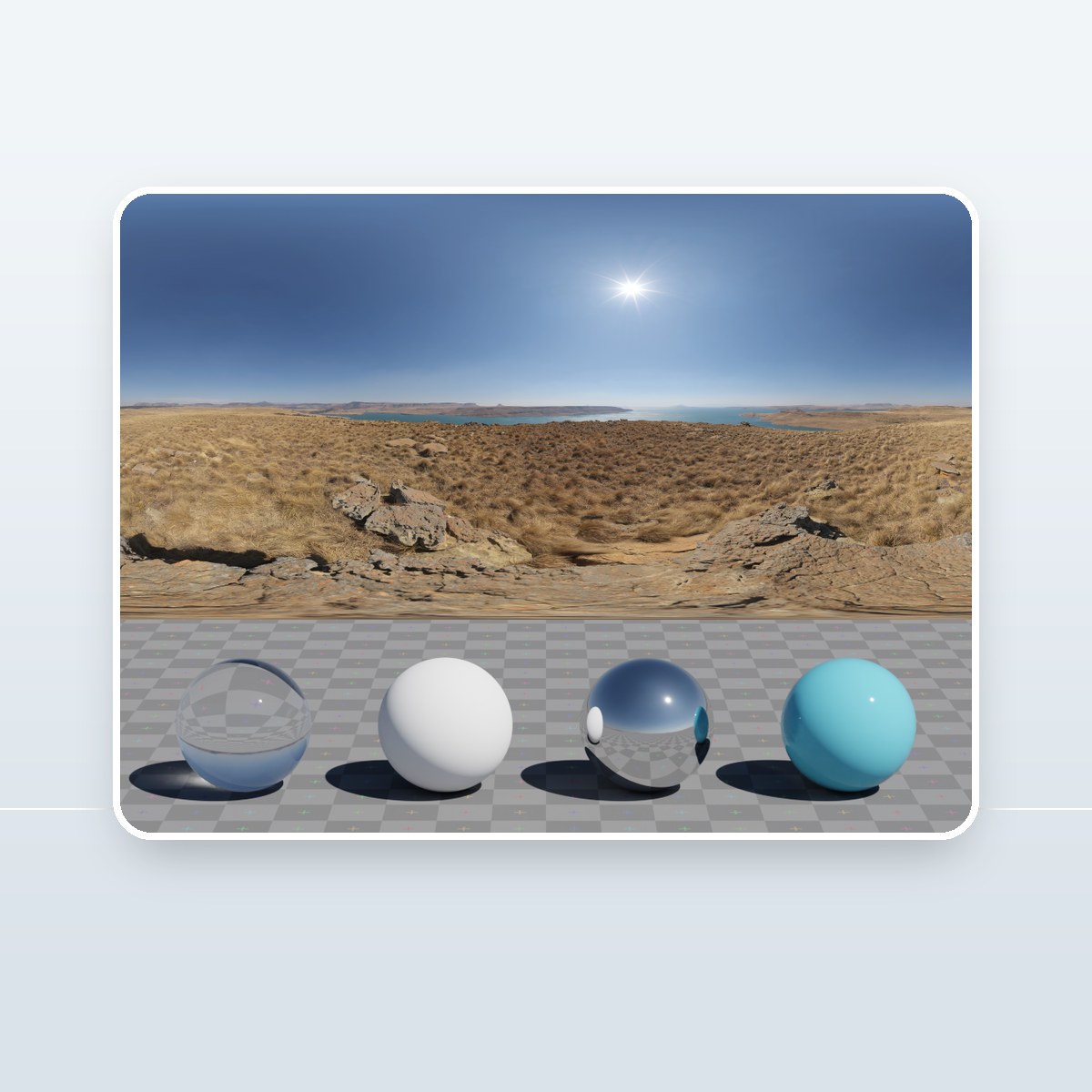 Qwantani Noon HDRI preview