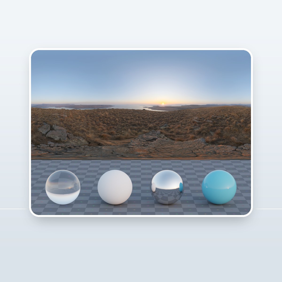 Qwantani Sunrise HDRI preview