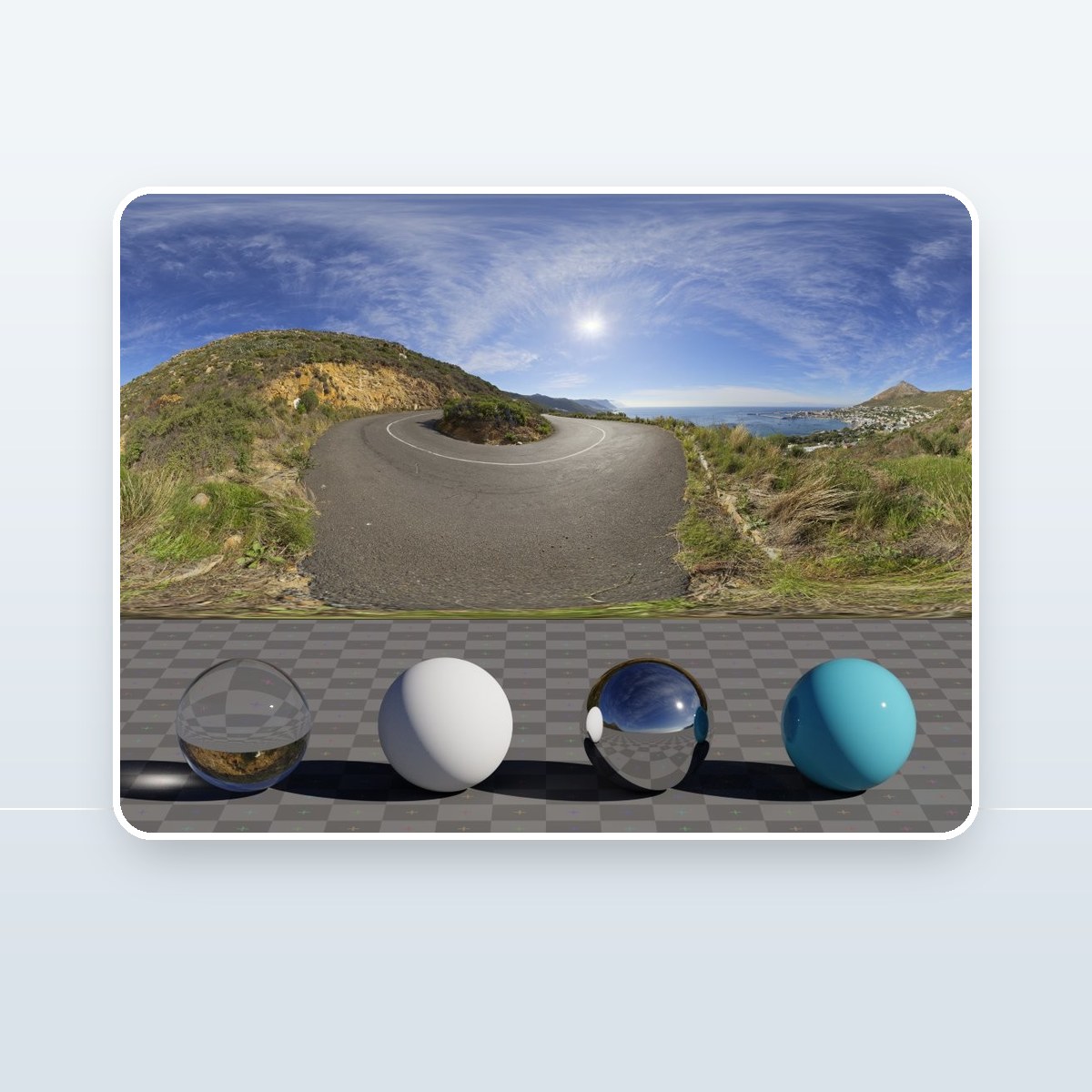 Red Hill Curve HDRI preview