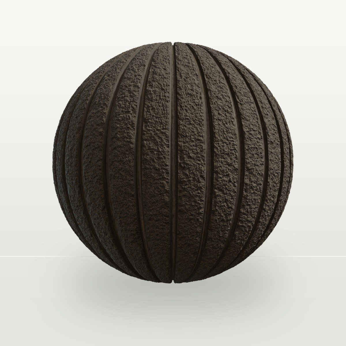 Ribbed Concrete Wall Texture preview