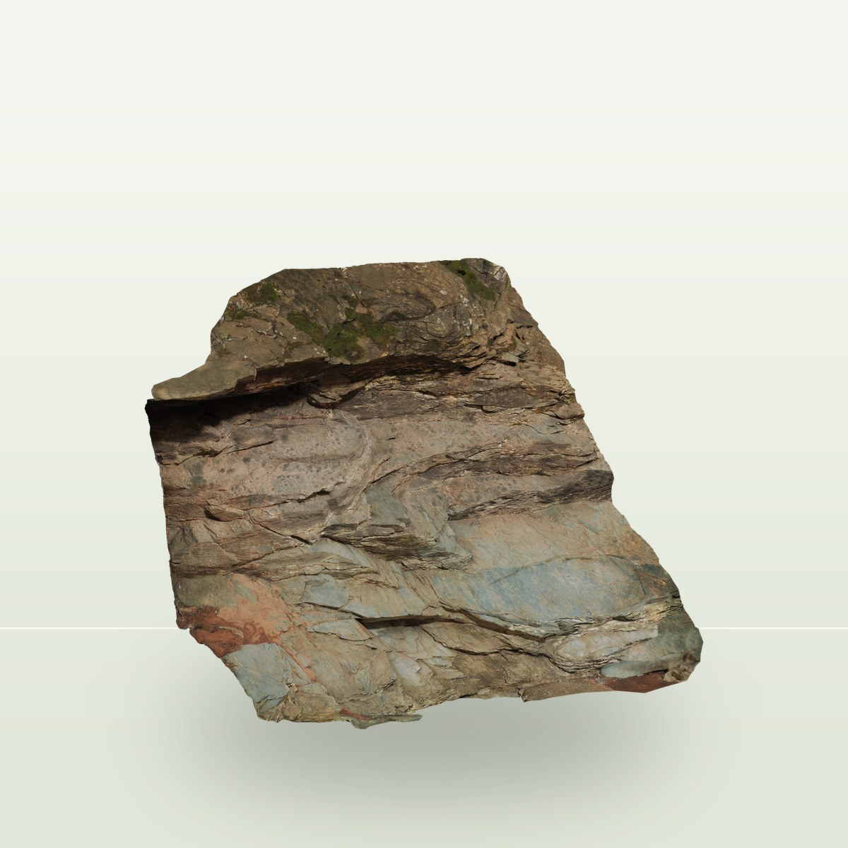 Rock Face 01 3D Model preview