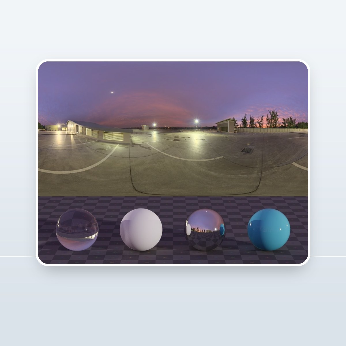 Rooftop Night HDRI preview