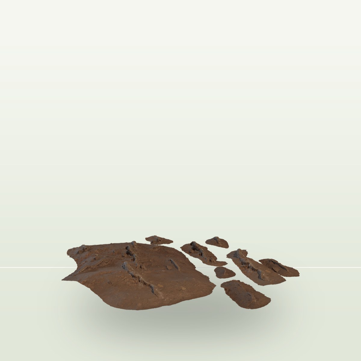 Root Cluster 02 3D Model preview