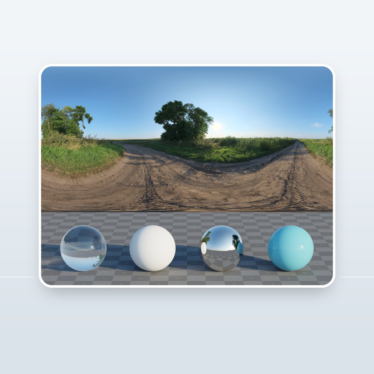 Rural Crossroads HDRI preview