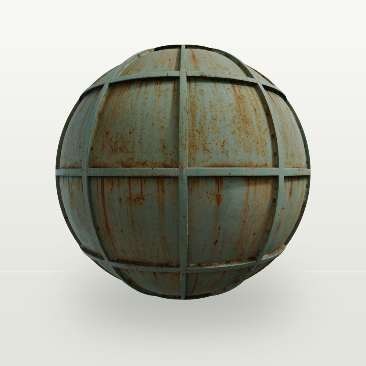 Rusty Metal Grid Texture preview