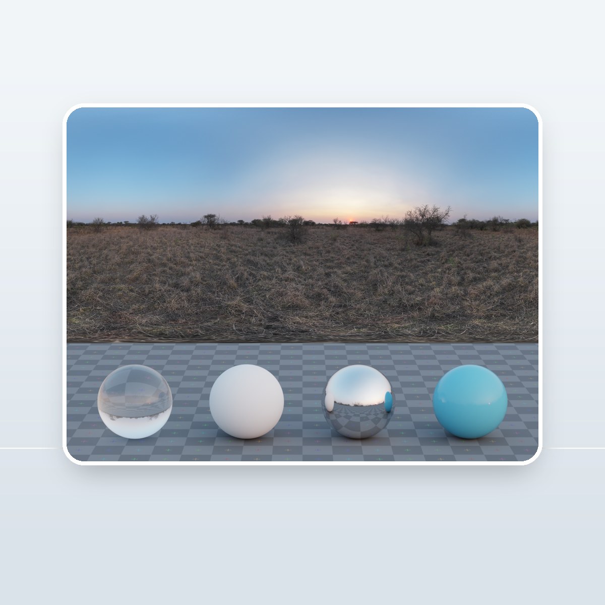 Safari Sunset HDRI preview