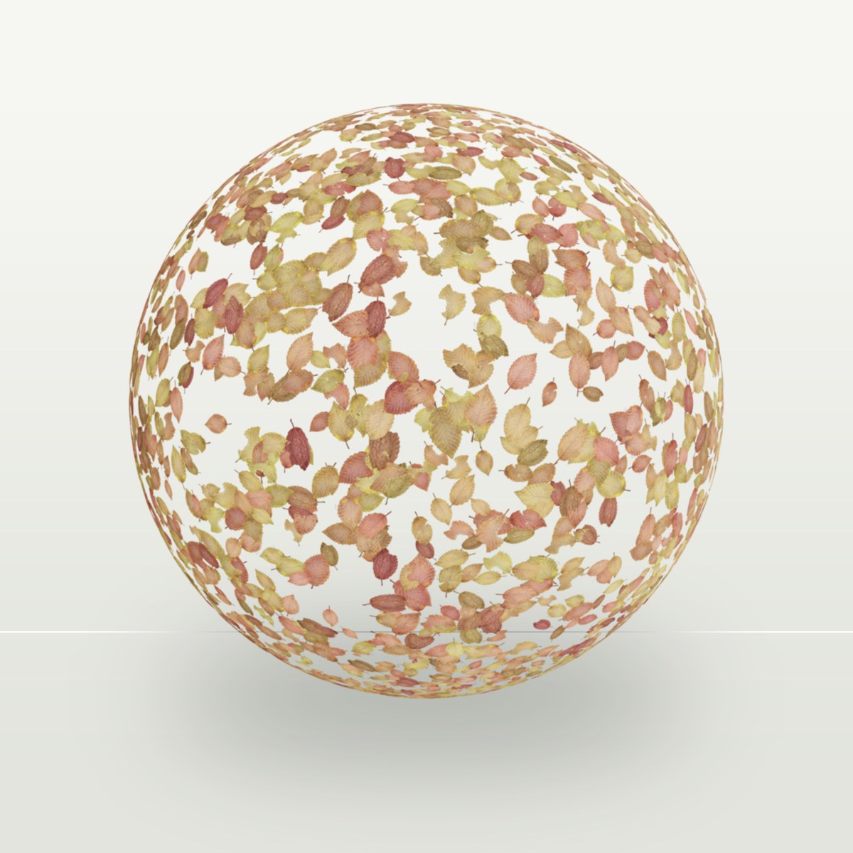 Scattered Leaves 007 Texture preview