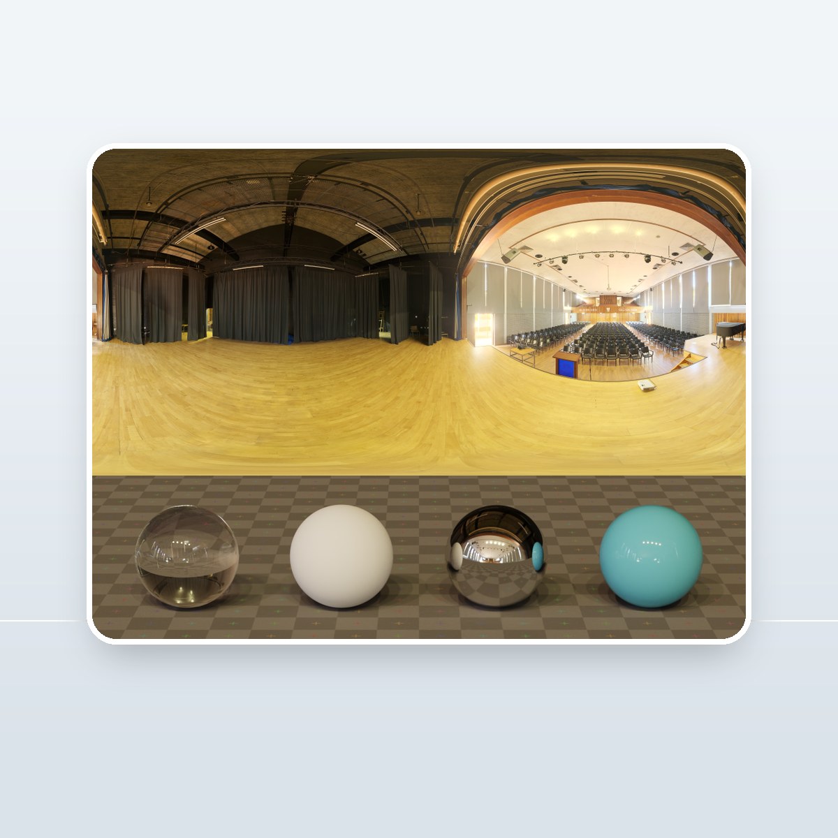 School Hall HDRI preview