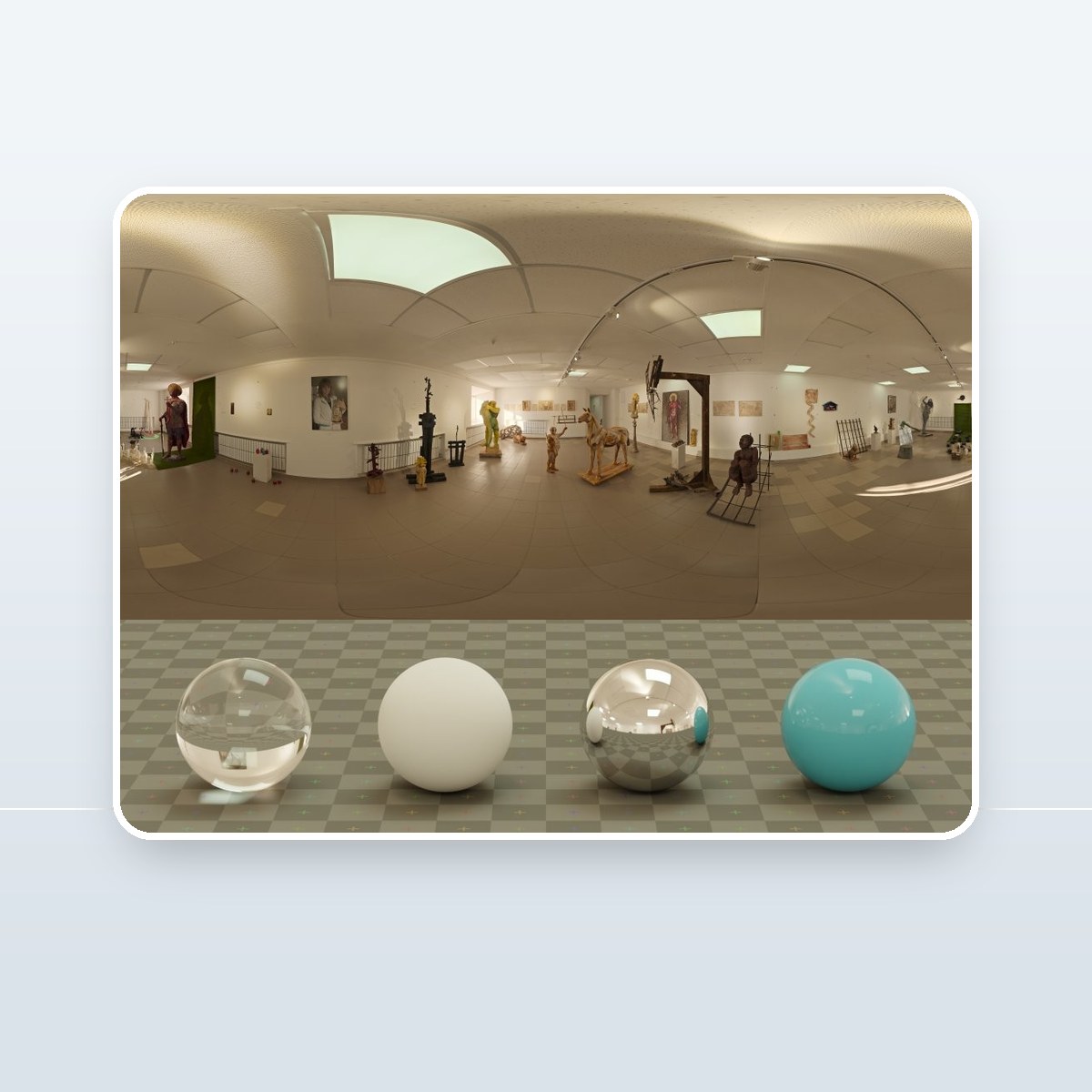 Sculpture Exhibition HDRI preview
