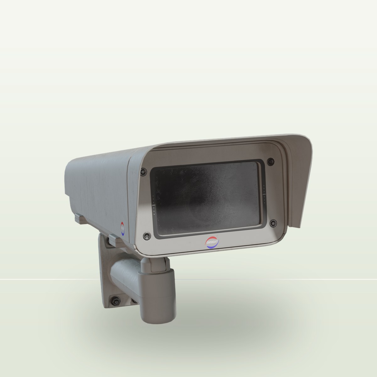Security Camera 02 3D Model preview
