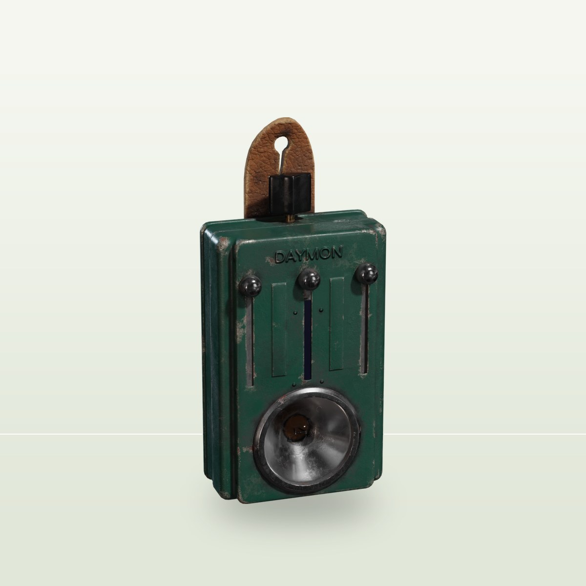 Signal Flashlight 3D Model preview