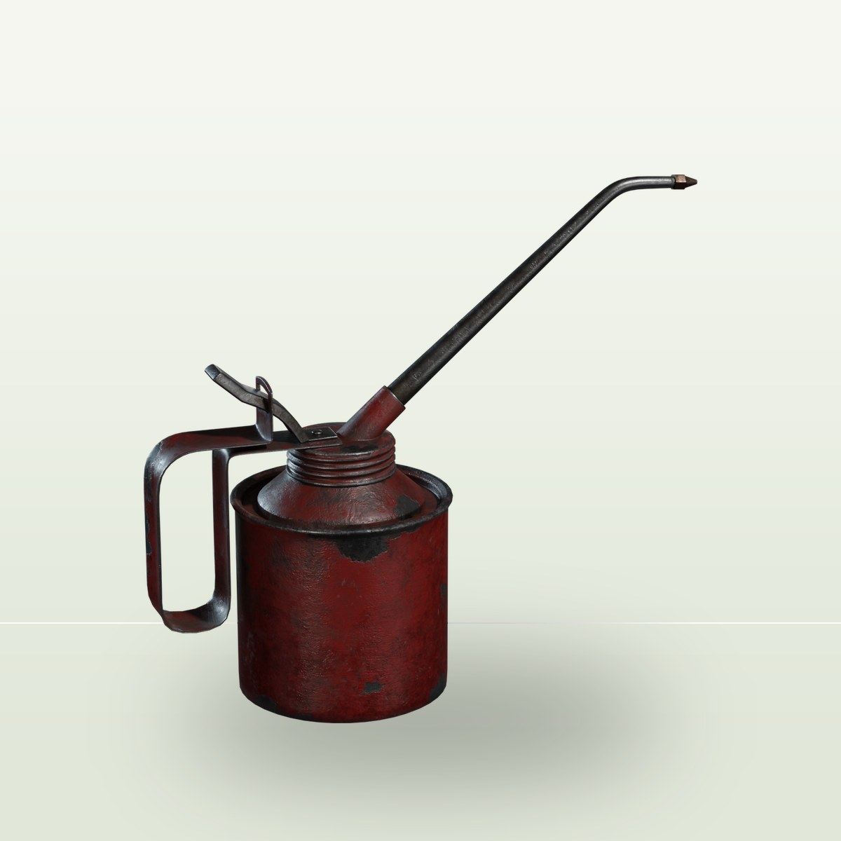 Small Oil Can 01 3D Model preview