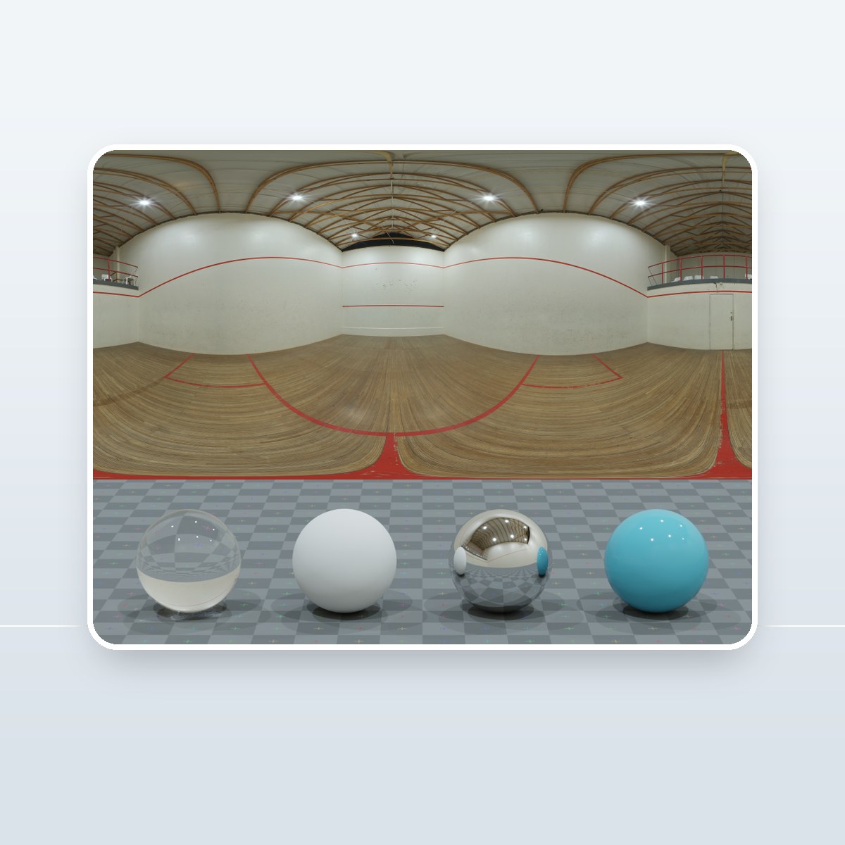 Squash Court HDRI preview