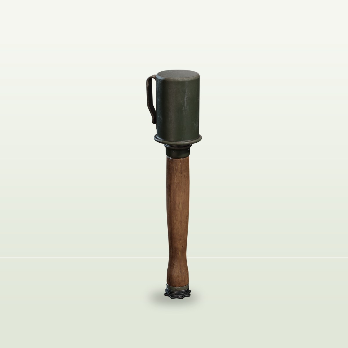 Stick Grenade 3D Model preview
